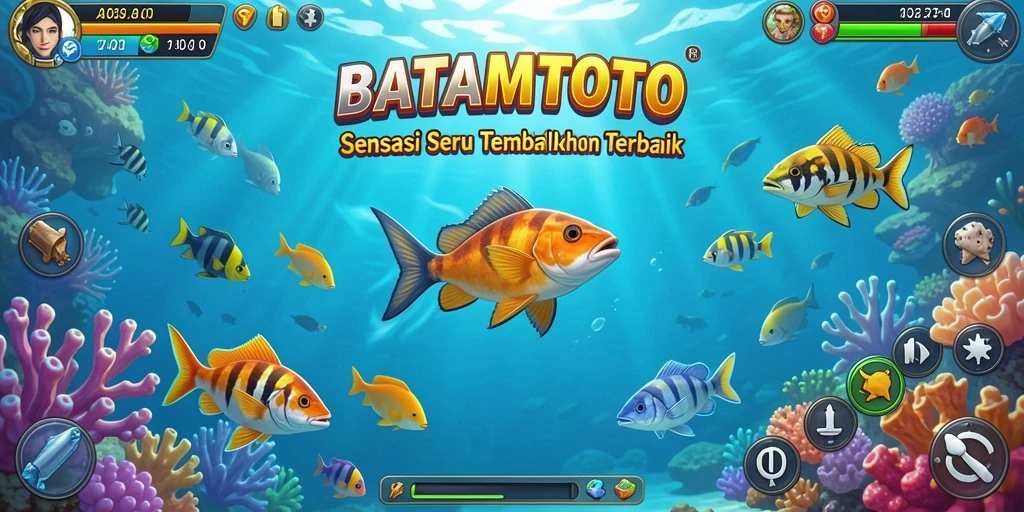 Gameplay seru Tembak Ikan di BATAMTOTO dengan aksi menembak yang mendebarkan.