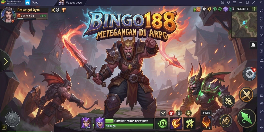 Tampilan gameplay BINGO188 yang mendebarkan dan penuh aksi.