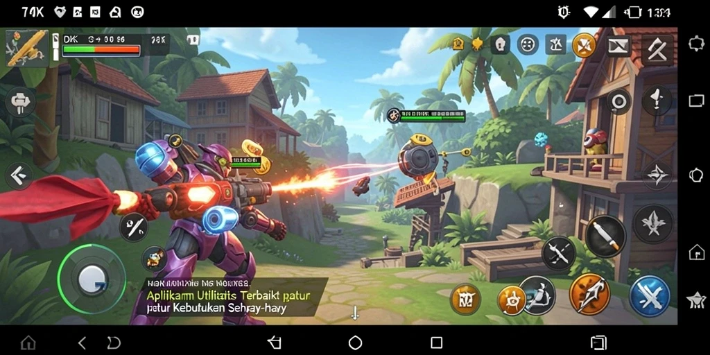Screenshot dari aplikasi DKK menunjukkan fitur utilitas yang andal dan mudah digunakan.