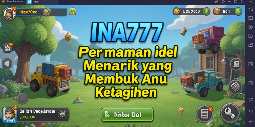 Tangkapan layar dari gameplay Idle yang menarik dan penuh warna.