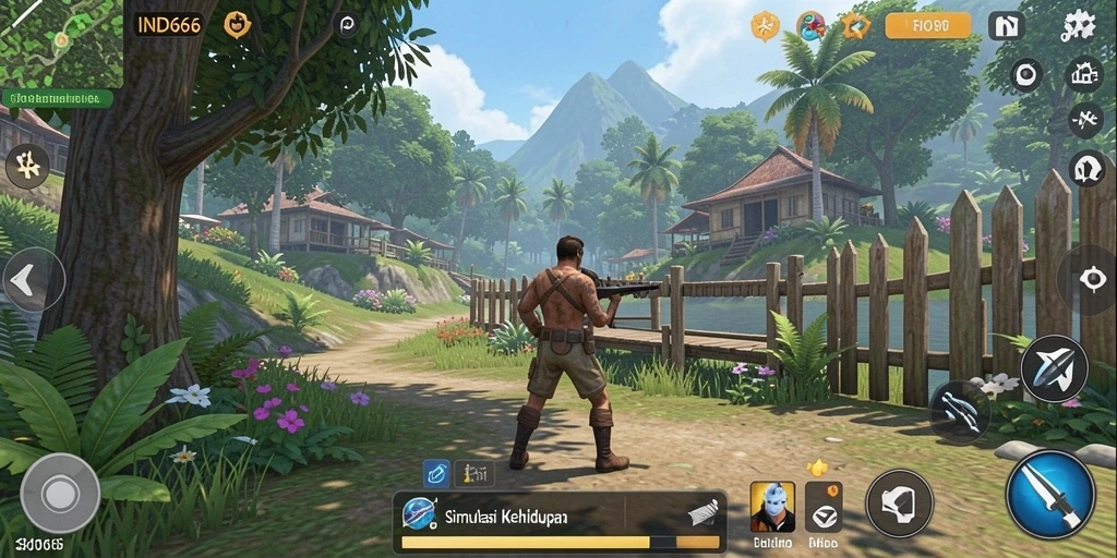 Tangkapan layar menunjukkan gameplay menarik dari simulasi kehidupan.