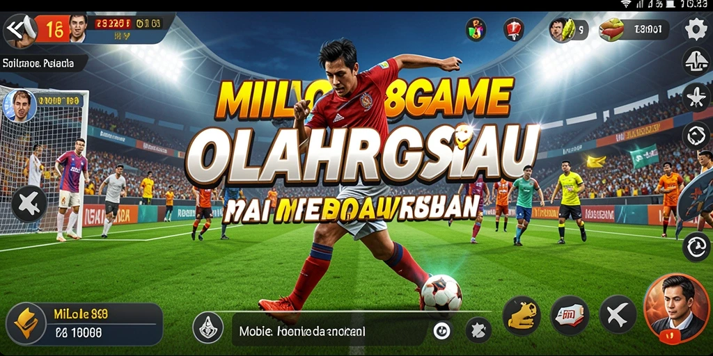 Screenshot gameplay <strong>MILO88</strong> dengan aksi seru di lapangan.