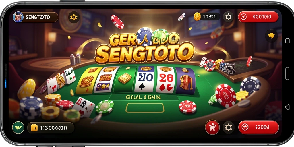Screenshot gameplay SENGTOTO dengan tampilan yang menarik.