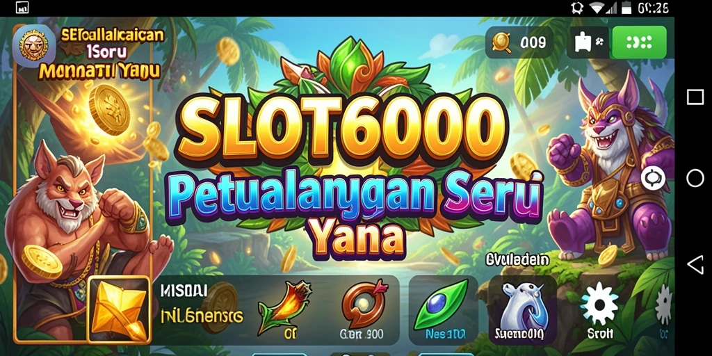 Tampilan menarik dari gameplay di dunia <strong>SLOT6000</strong> yang penuh petualangan.