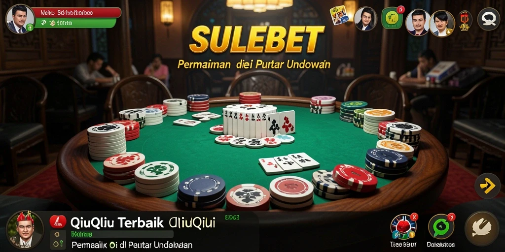 Tampilan gameplay seru dalam SULEBET dengan strategi QiuQiu.