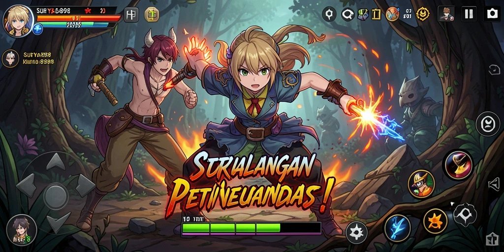 Tampilan gameplay SURYA898 yang menarik dan dinamis.